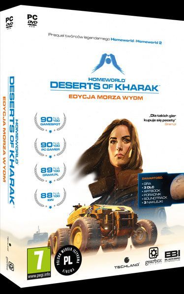 Homeworld: Deserts of Kharak - pudełko